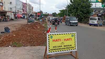 Pemko Batam Targetkan Pelebaran Jalan Tengku Sulung Rampung Akhir Tahun