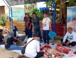 Komunitas Jurnalis Kepri Sembelih Sapi dan Kambing Kurban, Doakan Wako Batam Amsakar Achmad Raih Haji Mabrur