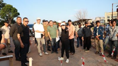 Libur Iduladha Li Claudia Tetap Kerja, Pastikan Proyek Jalan dan Drainase Berjalan Optimal