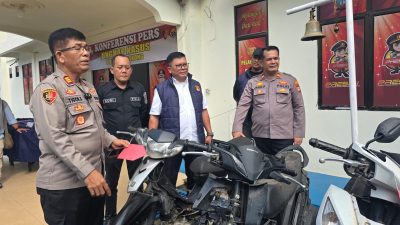 Pelaku Curanmor Diamankan Polsek Bengkong, Belajar Bobol Motor dari Medsos