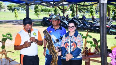 Kolaborasi Lintas Instansi di Natuna, Basarnas Kenalkan Usaha Kreatif Berbasis Limbah Laut