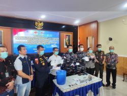 Gagalkan Penyelundupan dari Malaysia, Lanal Karimun Sita Sabu 1 Kilogram dan Ratusan Ekstasi