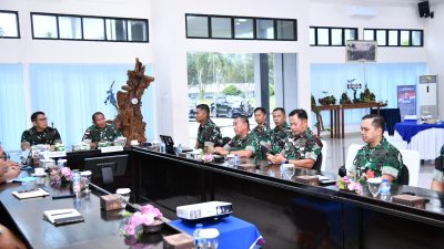 Koopsudnas Evaluasi Kinerja Triwulan I 2026 di Lanud RSA, Fokus Efektivitas dan Efisiensi Anggaran