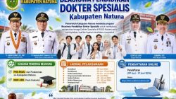 Natuna Buka 7 Beasiswa Dokter Spesialis, Penerima Wajib Mengabdi 20 Tahun