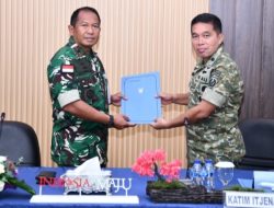 Itjenau Apresiasi Kinerja Lanud Raden Sadjad Natuna dalam Pengelolaan Program dan Anggaran