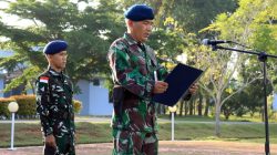 Lanud Hang Nadim Perkuat Disiplin Personel Lewat Upacara Mingguan