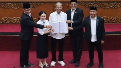 Amsakar Sampaikan Ranperda Pertanggungjawaban APBD 2025, Terealisasi Rp4,14 Triliun