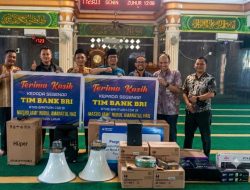 BRI Peduli Salurkan Bantuan Sound System untuk Masjid Jami’ Nurul Amanatul Haq di Batam