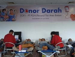 PGN Batam Gelar Donor Darah, Wendi: Agenda Rutin Tiap Tahun Tiap Area