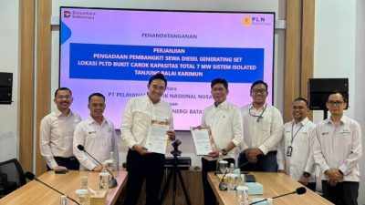 PT Pelayanan Energi Batam bersama PLN Nusa Daya Perkuat Keandalan Kelistrikan Karimun