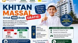 Beverly Hotel Batam Gelar Sunatan Massal Gratis untuk 100 Anak, Jadwal Dimajukan ke 11 Juli 2026