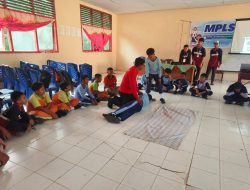 Bangun Generasi Sadar Keselamatan Laut Sejak Dini, SAR Natuna Bekali Siswa Baru dengan Dasar-Dasar Pertolongan