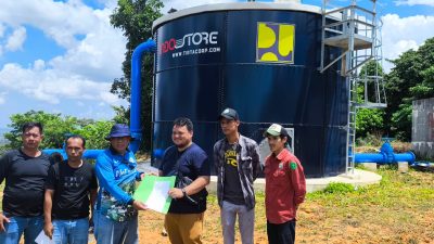 Uji Coba Kedua Embung Sebayar Lampaui Target, Debit Air Capai 59 Liter per Detik