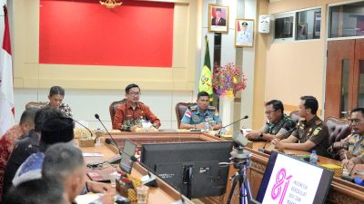 Jelang HUT Ke-81 RI, Lanud Raden Sadjad Perkuat Sinergi Lintas Instansi di Natuna