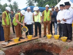 Masjid Tertua di Desa Tanjung Mulai Dipugar, Wabup Natuna Minta Pembangunannya Terus Diusulkan Lewat Musrenbang