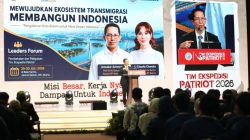 Di Forum Nasional, Amsakar Tegaskan Transmigrasi Jadi Penggerak Pemerataan Pembangunan