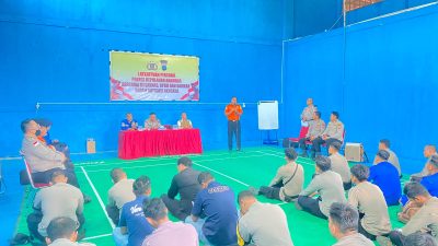 Basarnas Perkuat Sinergi dengan Polres Anambas Lewat Pelatihan Search and Rescue