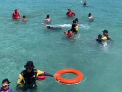 Unit Siaga SAR Pulau Laut, Bekali Generasi Muda Perbatasan dengan Keterampilan Penyelamatan Diri