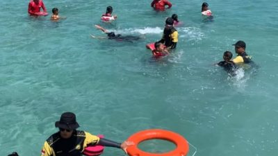 Unit Siaga SAR Pulau Laut, Bekali Generasi Muda Perbatasan dengan Keterampilan Penyelamatan Diri