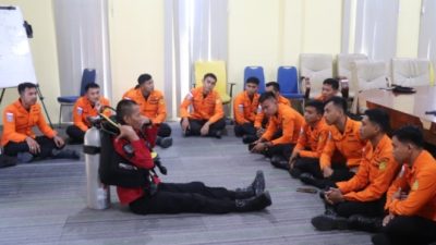 SAR Natuna Perkuat Kesiapsiagaan Personel, Hadapi Tantangan Operasi Laut di Wilayah Perbatasan