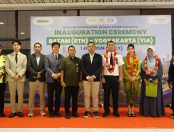 Tak Perlu Transit Lagi, Rute Langsung Batam–Yogyakarta Resmi Dibuka