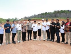 Amsakar-Li Claudia Tinjau Progres Pembangunan Sekolah Rakyat Merah Putih di Rempang, Dorong Percepatan Realisasi Program Strategis Nasional