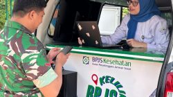 HUT Ke-58, BPJS Keliling Layani Batalyon Infanteri 136 Tuah Sakti Batam