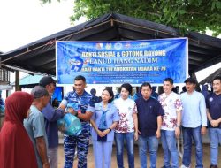 Sambut Hari Bakti TNI AU ke-79, Lanud Hang Nadim dan PIA Ardhya Garini Salurkan Bantuan Sosial bagi Warga Nongsa