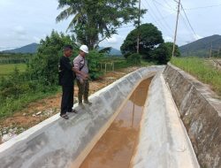 Petani Bukit Padi Apresiasi Rehabilitasi Irigasi, Harap BWS Lanjutkan Pembangunan