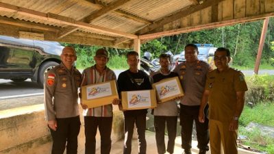HUT Bhayangkara, Polres Anambas Gelar Baksos di Jemaja Timur