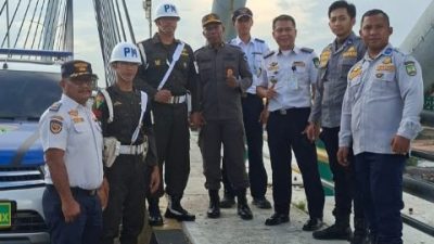 BP Batam dan Tim Gabungan Patroli di Jembatan 1 Barelang, Antisipasi Pungli dan Parkir Liar