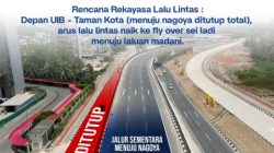 BP Batam Perbaiki Jalan  Gajah Mada, Rekayasa Lalu lintas Diberlakukan
