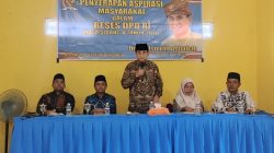 Warga Jemaja Timur Sampaikan Persoalan Lahan Transmigrasi dan Jalan Poros kepada Anggota DPD RI Ismeth Abdullah