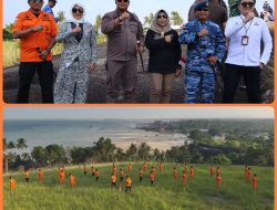 Bendera Merah Putih Raksasa Berkibar di Ujung Utara Indonesia, Basarnas Natuna Gaungkan Nasionalisme dari Wilayah Perbatasan