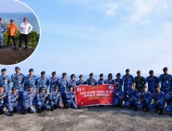Semangat Kebangsaan di Perbatasan, Lanud RSA Bersama Instansi Natuna Meriahkan Persiapan HUT Ke-81 RI