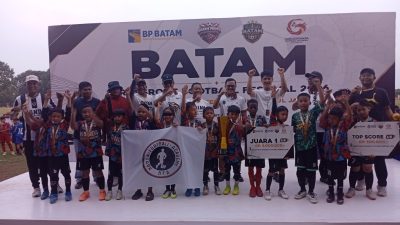 Batam Grassroot Football Festival 2026 Ditutup, Puluhan Talenta Cilik Raih Tiket ke Ajang Internasional