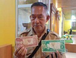 Uang SKR di Museum Linggam Cahaya, Mata Uang Kepulauan Riau yang Bisa “Melipat” Sendiri